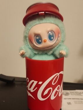 Coca Cola Labubu Green